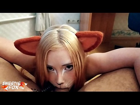 ❤️ 狐狸精吞下鸡巴并在嘴里射精 ❌ Porno